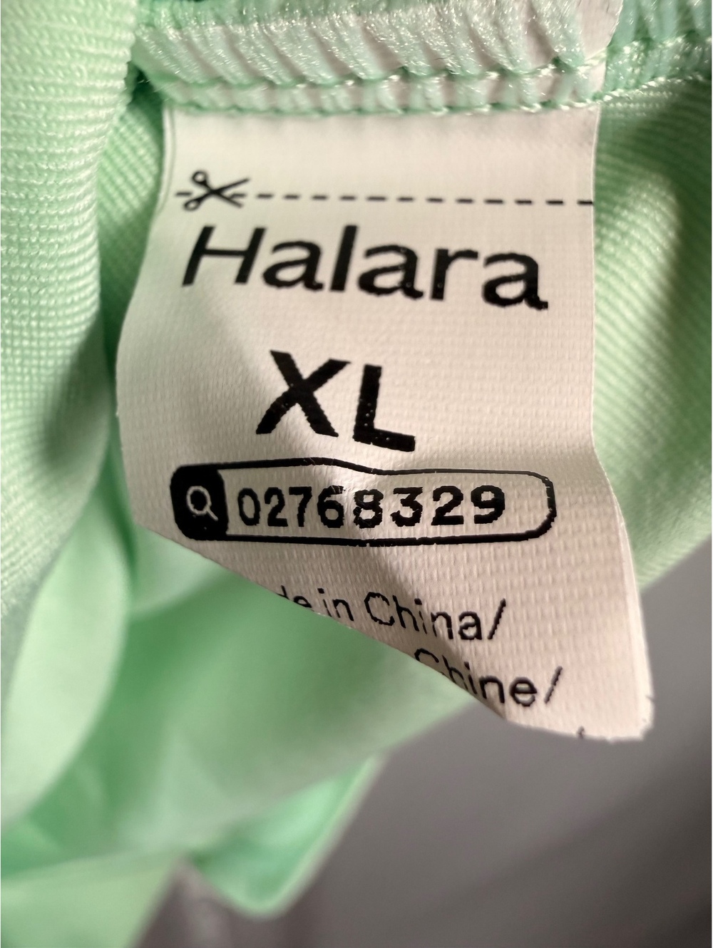 Halara Square Neck Short Sleeve Casual Top Green Size XL - Picture 5 of 8
